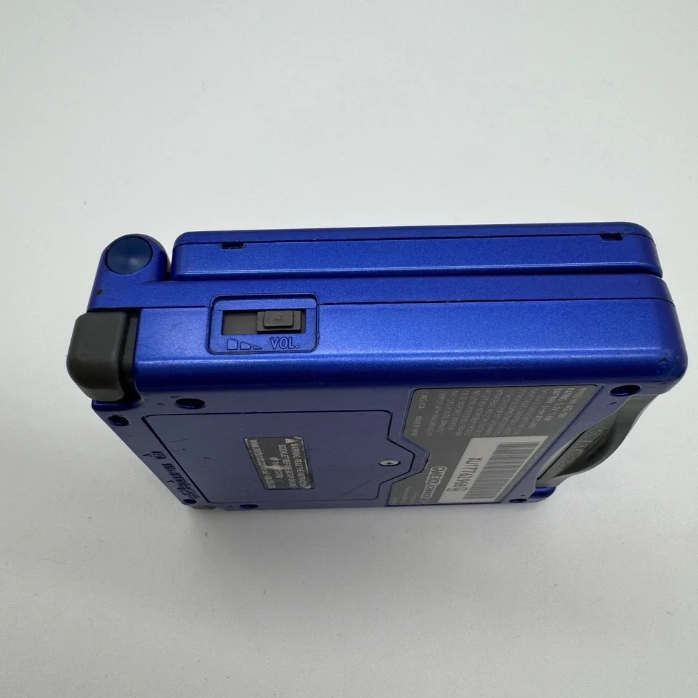Nintendo Game Boy Advance SP Cobalt Blue Handheld System AGS-001 with Charger